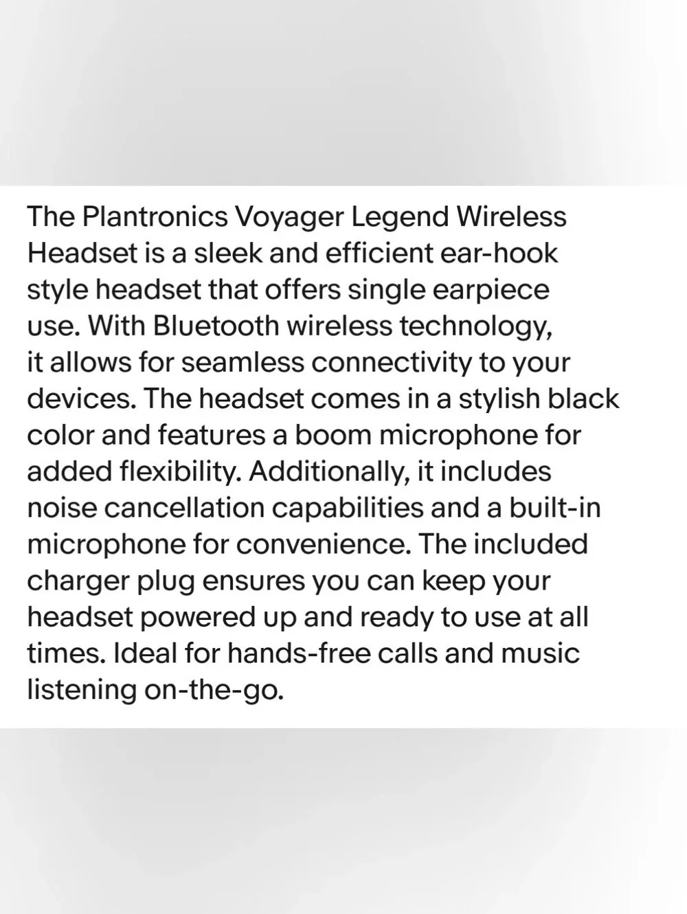 Plantronics should boom